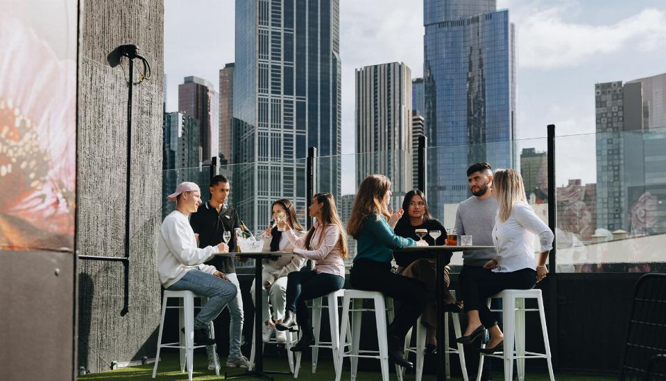 Blossom Rooftop Bar in Melbourne CBD